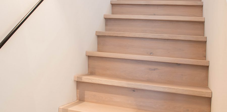 Whitewash eiken steektrap