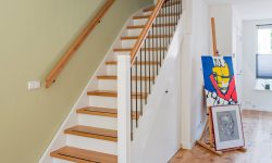 Strakke, moderne, dichte en open trap